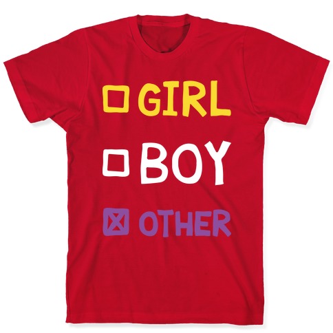 Non-Binary Gender Checklist T-Shirt